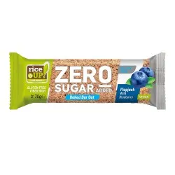 Baton fara Gluten Blueberry, fara zahar adaugat, 70g, Rice Up