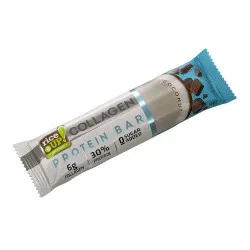 Baton Proteic cu Collagen, Cocos, Fara zahar adaugat, 50g, Rice Up