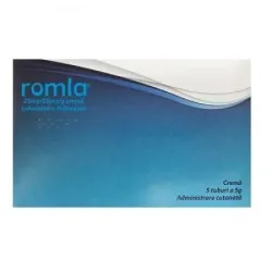 Crema Romla 25mg/25mg 5g, 5 tuburi