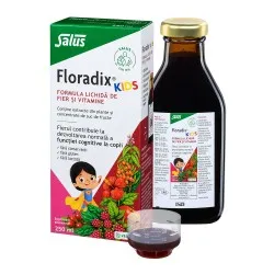 Formula Lichida de Fier si Vitamine Floradix Kids, 250ml, Salus