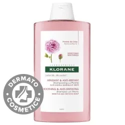 Sampon cu extract de bujor pentru scalp sensibil si iritat, 400 ml, Klorane