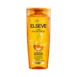 Sampon nutritie cu uleiuri din flori pretioase Ulei Extraordinar, 400 ml, Elseve