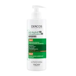 Sampon si Balsam 2 in 1 anti-matreata pentru toate tipurile de par, 390ml, Dercos
