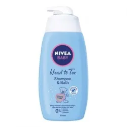 Sampon si spuma de baie, 500 ml, Nivea Baby