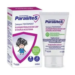 Sampon tratament impotriva paduchilor Santaderm, 150 ml, Viva Pharma