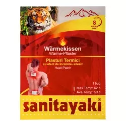 Plasturi termici cu efect de incalzire 8 ore, 1 bucata, Sanitayaki