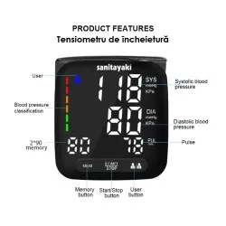 Tensiometru de Incheietura U63I, Sanitayaki