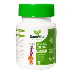 Jeleuri cu multivitamine pentru copii Echilibru Zilnic, 30 bucati, Sanovita