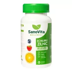 Jeleuri cu multivitamine Echilibru Zilnic, 60 bucati, Sanovita