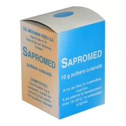 Sapromed pulbere cutanata, 12 g, Meduman