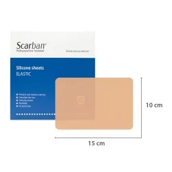 Plasture Silicon 10*15cm, Elastic, 1 buc, Scarban