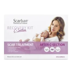 Kit tratament cicatrice cezariana C-Section, Scarban