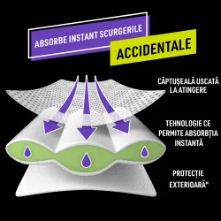 Scutece-chiloțel de noapte Ninjamas, pentru băieței, 8-12 ani, 27-43 kg, 9 buc