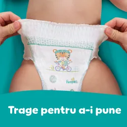 Scutece chilotel Pampers Pants Mega Box Marimea 7, 17+ kg, 74 bucati