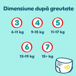 Scutece chilotel Pampers Premium Care Pants Marimea 4, 9-15 kg, 22 bucati