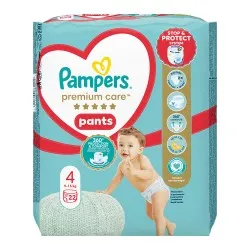 Scutece chilotel Pampers Premium Care Pants Marimea 4, 9-15 kg, 22 bucati