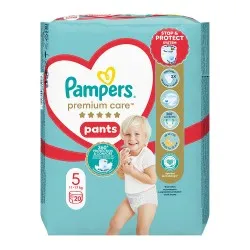 Scutece chilotel Pampers Premium Care Pants Marimea 5, 12-17 kg, 20 bucati