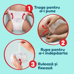 Scutece-chilotel Premium Care Pants Nr.5 12-17kg, 34 bucati, Pampers