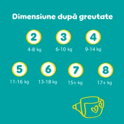 Scutece Pampers Active Baby Marimea 4, 9-14 kg, 46 buc