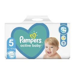 Scutece Pampers Active Baby Mega Box Marimea 5, 11-16 kg, 110 bucati