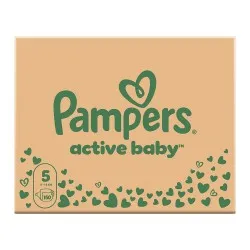 Scutece Pampers Active Baby XXL Box, Marimea 5, 11-16 kg , 150 bucati