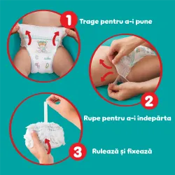 Scutece Pampers nr 3 Pants 6-11 kg, 128 buc