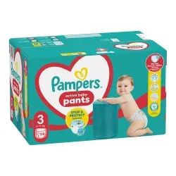 Scutece Pampers nr 3 Pants 6-11 kg, 128 buc