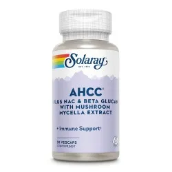 AHCC plus NAC & Beta Glucan, 30 capsule, Solary