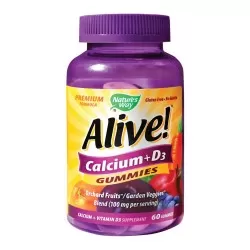 Jeleuri Calciu + D3 Alive, 60 buc, Secom