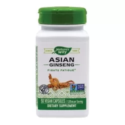 Asian Ginseng 560 mg, 50 capsule vegetale, Secom