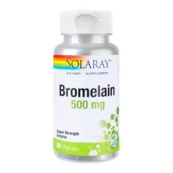 Bromelain 500 mg, 30 capsule vegetale, Secom