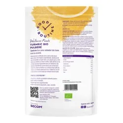 Pulbere Bio de Turmeric Pulbere, Good Routine, 150g, Secom