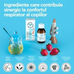 Sirop pentru copii Cold-Care Jr Cough Syrup Good Routine, 150 ml, Secom