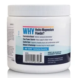 Pudra cu Magneziu Hydro Magnesium Powder Solaray, 268 g, Secom