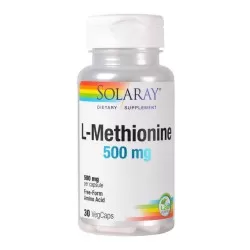 L-Methionine, 30 capsule vegetale, Secom