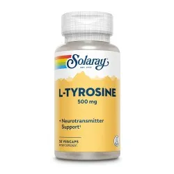 L-Tyrosine 500 mg, 50 capsule vegetale, Secom