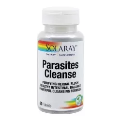 Parasites Cleanse Solaray, 60 tablete, Secom