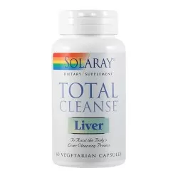 Total Cleanse Liver, 60 capsule vegetale, Secom