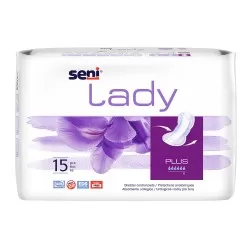 Absorbante pentru incontinenta Seni Lady Plus, 15 bucati, Seni