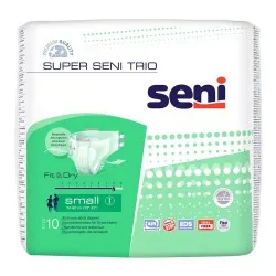 Scutece pentru adulti Super Trio S, 10 bucati, Seni