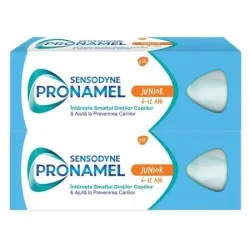 Sensodyne Pasta de Dinti Pro Namel Junior 6-12 ani x 50ml (1+1*50% Oferta)