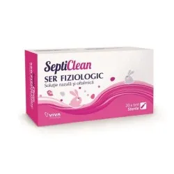 SeptiClean Ser Fiziologic 5ml -monodoze x 20 - Viva Pharm