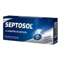 Septosol cu albastru de metilen, 20 comprimate de supt, Biofarm