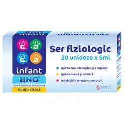 Ser fiziologic Infant Uno, 20 monodoze, Solacium Pharma