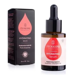 Ser hidratant cu 4 tipuri de Acid Hialuronic si Exozomi, 30ml, ProGlow