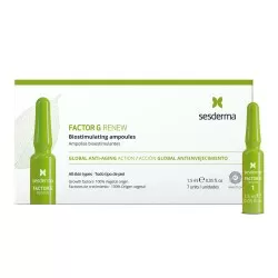 Ser revitalizant pentru intinerirea pielii Factor G Renew, 7 x 1.5ml, Sesderma