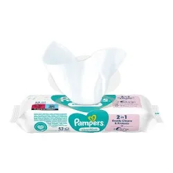 Servetele umede Pampers Sensitive, 52 bucati