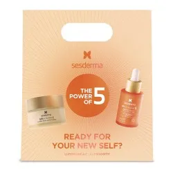 Pachet Crema faciala C-Vit Moisturizing, 50ml + Serum C-Vit, 30ml, Sesderma