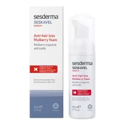 Tratament spuma impotriva caderii parului Seskavel Growth Mulberry, 50 ml, Sesderma