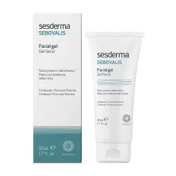 Sebovalis Gel Facial, 50ml, Sesderma
